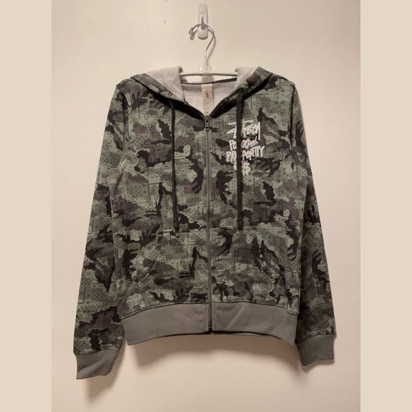 Stussy Girls Beatnik Hoodie (NWT) – Charcoal Size M - Picture 6 of 10